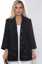 Жакет Леди шарм черный Б10083 LT Collection