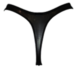 Трусы-стринги из сетчатой ткани