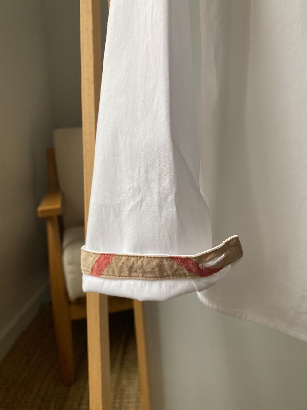 Хлопковая блузка Burberry, 128