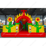 Коммерческий надувной батут "Осьминожье царство 2"