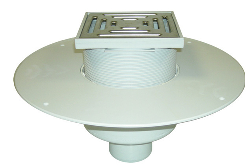 HL62BP Кровельная воронка DN110 с ПВХ-консолью для эксплуатируемой кровли