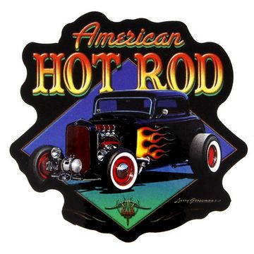 Наклейка American Hot Rod