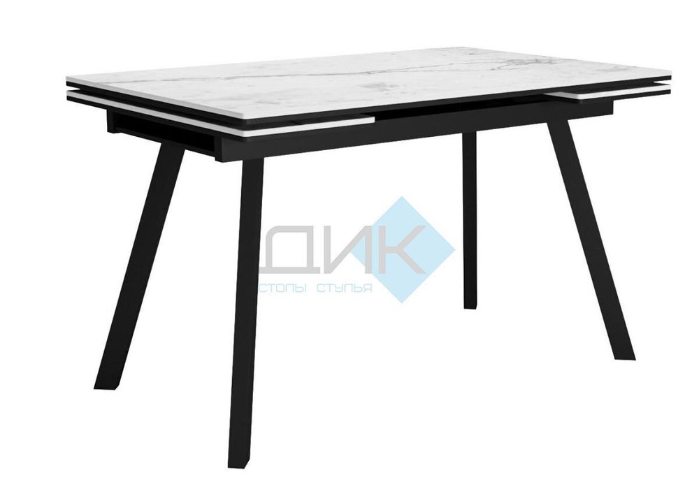 Стол DikLine SKA125 подстолье чёрное/опоры чёрные