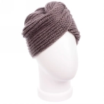 Повязка на голову теплая «Winter Turban», микс 6 цветов, 22*19см (Подвес Кокетка - Зима)