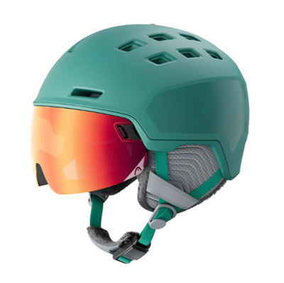 2025 Шлем с визором HEAD RACHEL PRO green (кат. 2)