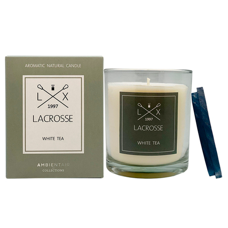 Свеча ароматическая Ambientair Lacrosse Белый чай 60ч