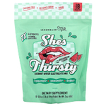 Legendairy Milk, She's Thirsty®, смесь электролитов с кокосовой водой, арбуз, 18 пакетиков по 7,8 г (0,28 унции)
