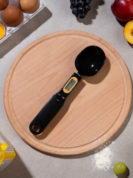 Мерная ложка LV-507, электронная, до 0.5 кг, чёрная