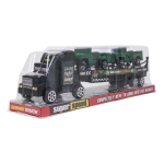 Автовоз Военный 32см + 2машины, ПК HF444-11