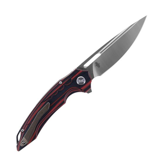 Складной нож Bestech BL02B Ornetta c клинком из стали Böhler N690, рукоять карбон / G10