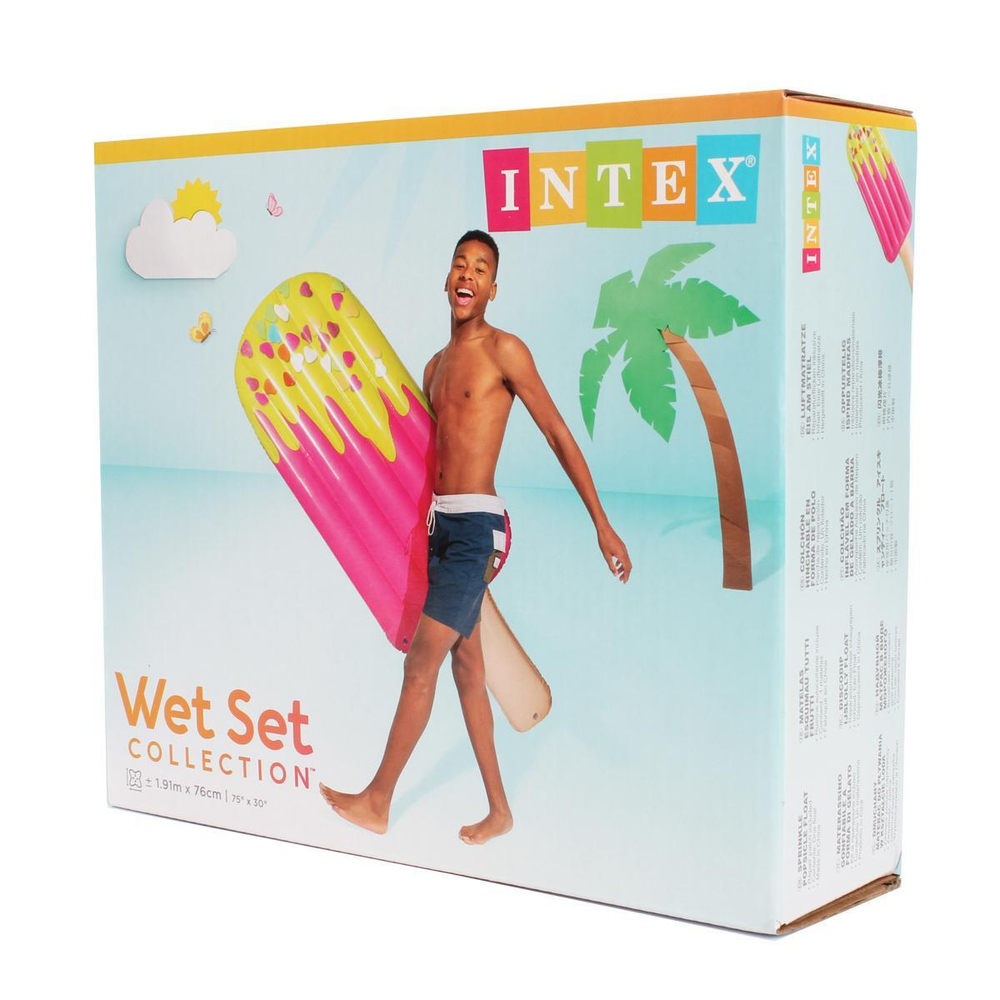 Плот для плавания 191*76см, Фруктовый лед (Intex)