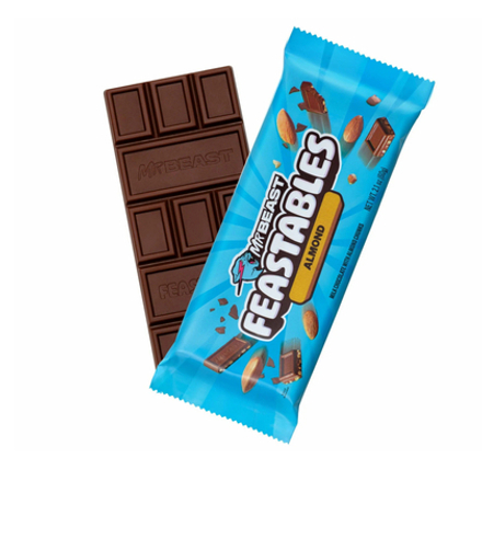 Новый Feastables миндаль/ Шоколад Мистер Бист / Mr. Beast