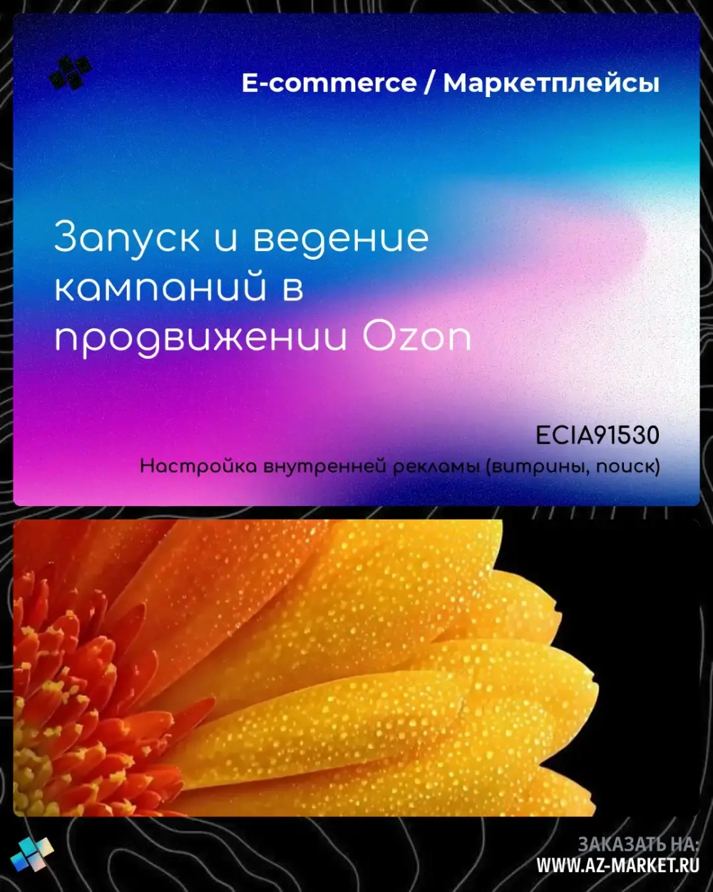 Запуск и ведение кампаний в продвижении Ozon