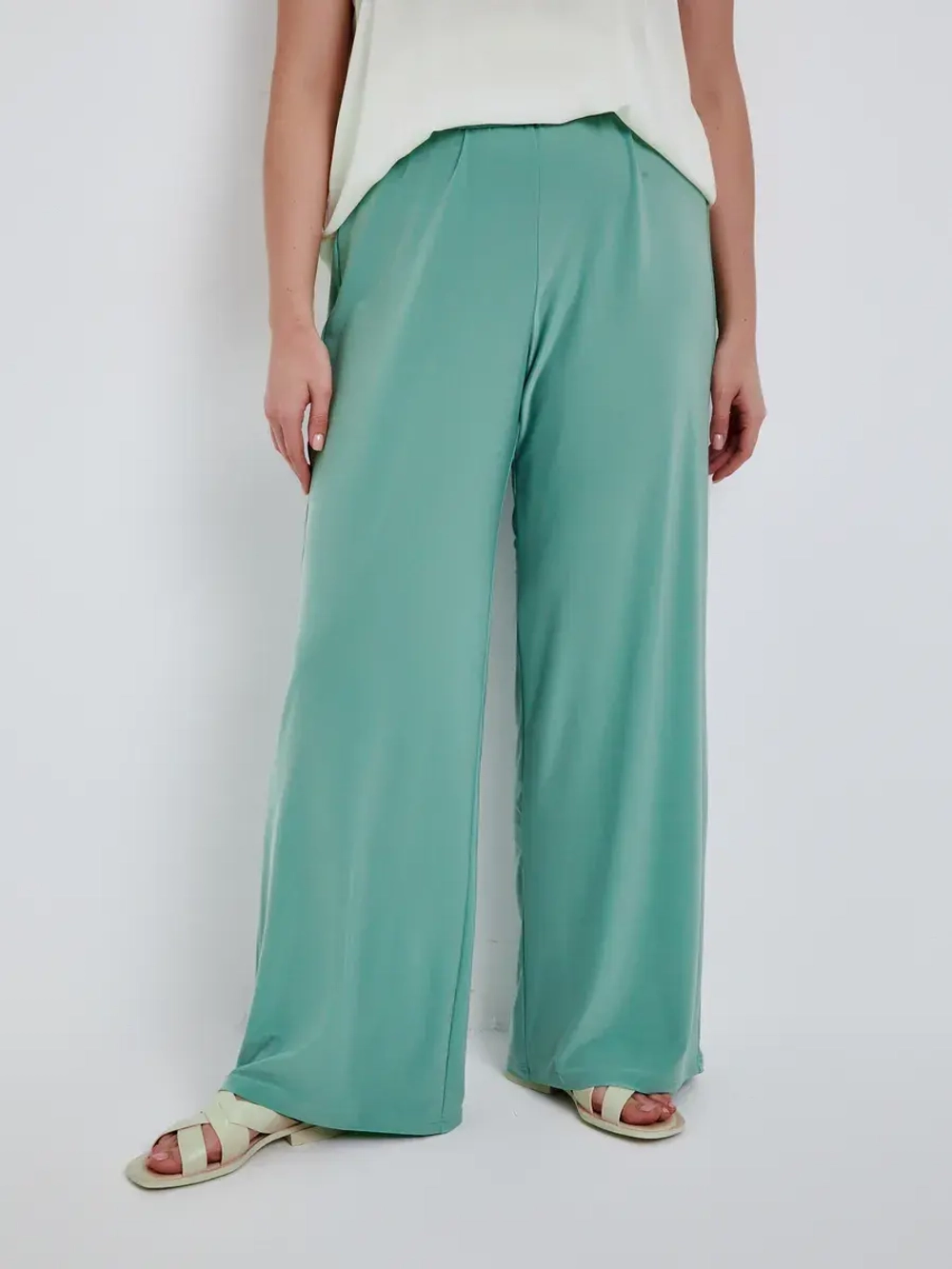 Брюки масло широкие