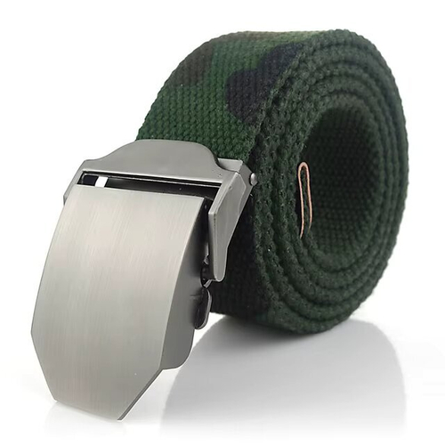 Ремень с металич. пряжкой пустой - Камуфляж