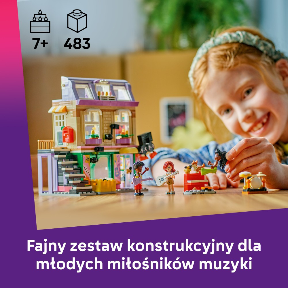 LEGO Friends - Музыкальный магазин и квартира 42653