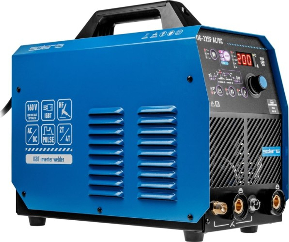 Аппарат аргонно-дуговой сварки SOLARIS TIG-225P AC/DC SL5718-8