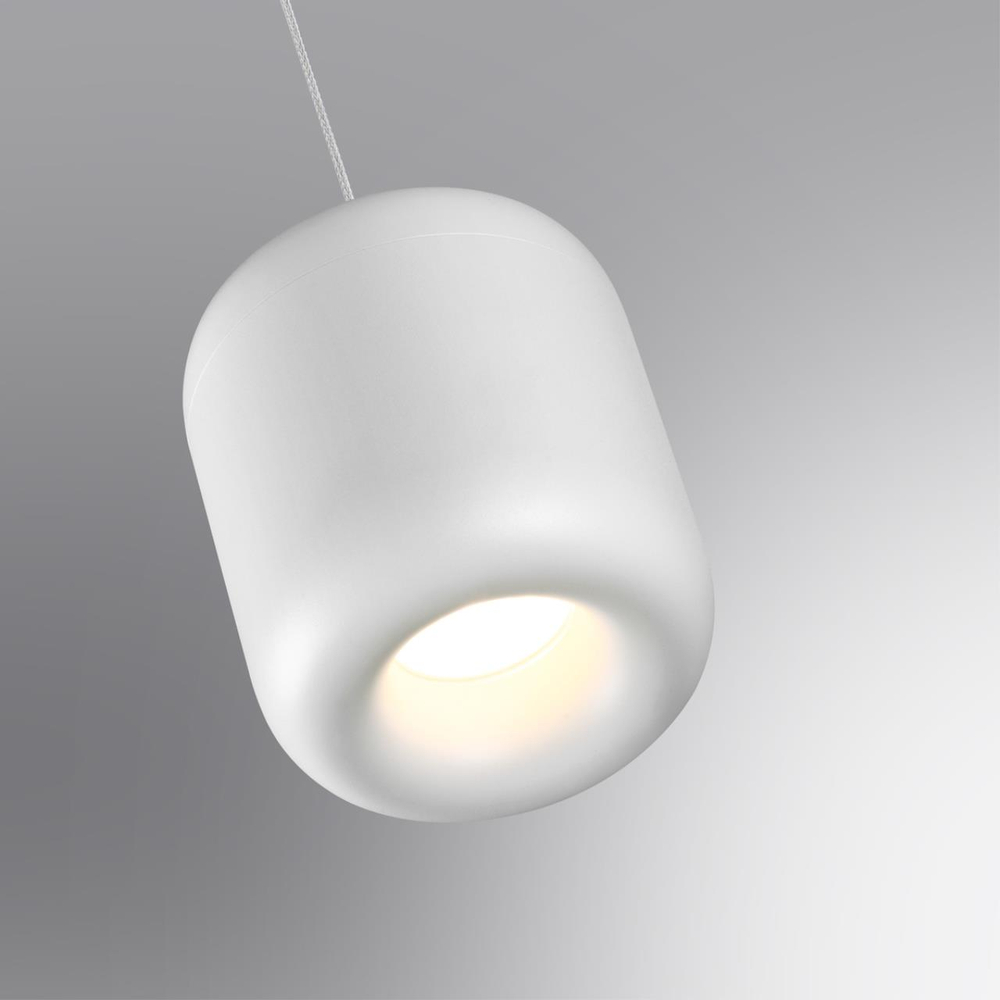 359437 OVER NT24 320 белый Светильник подвесной с механизмом регулировки высоты, провод 2м IP20 LED 10W 220-240V 3000K 650Лм LISSE