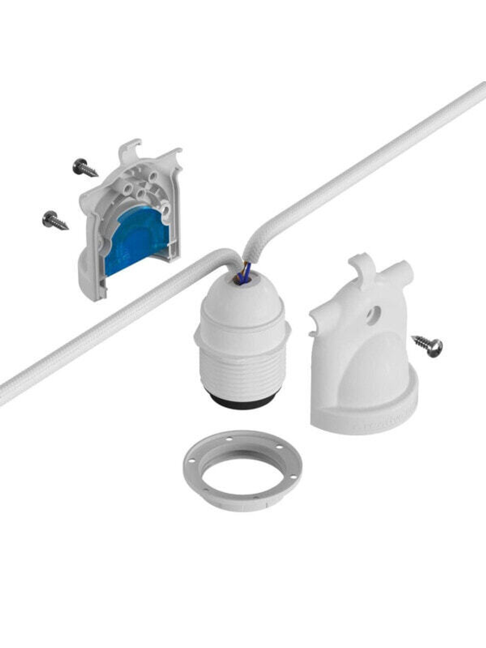 Патроны Creative Белый E27