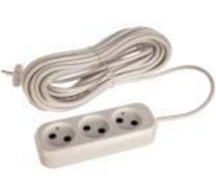 Удлинитель "UNIVersal" У6-639 М ПВС 2*1,0 3гн. б/з 10м (еврослот)