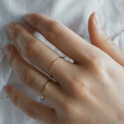 кольцо волна из желтого золота