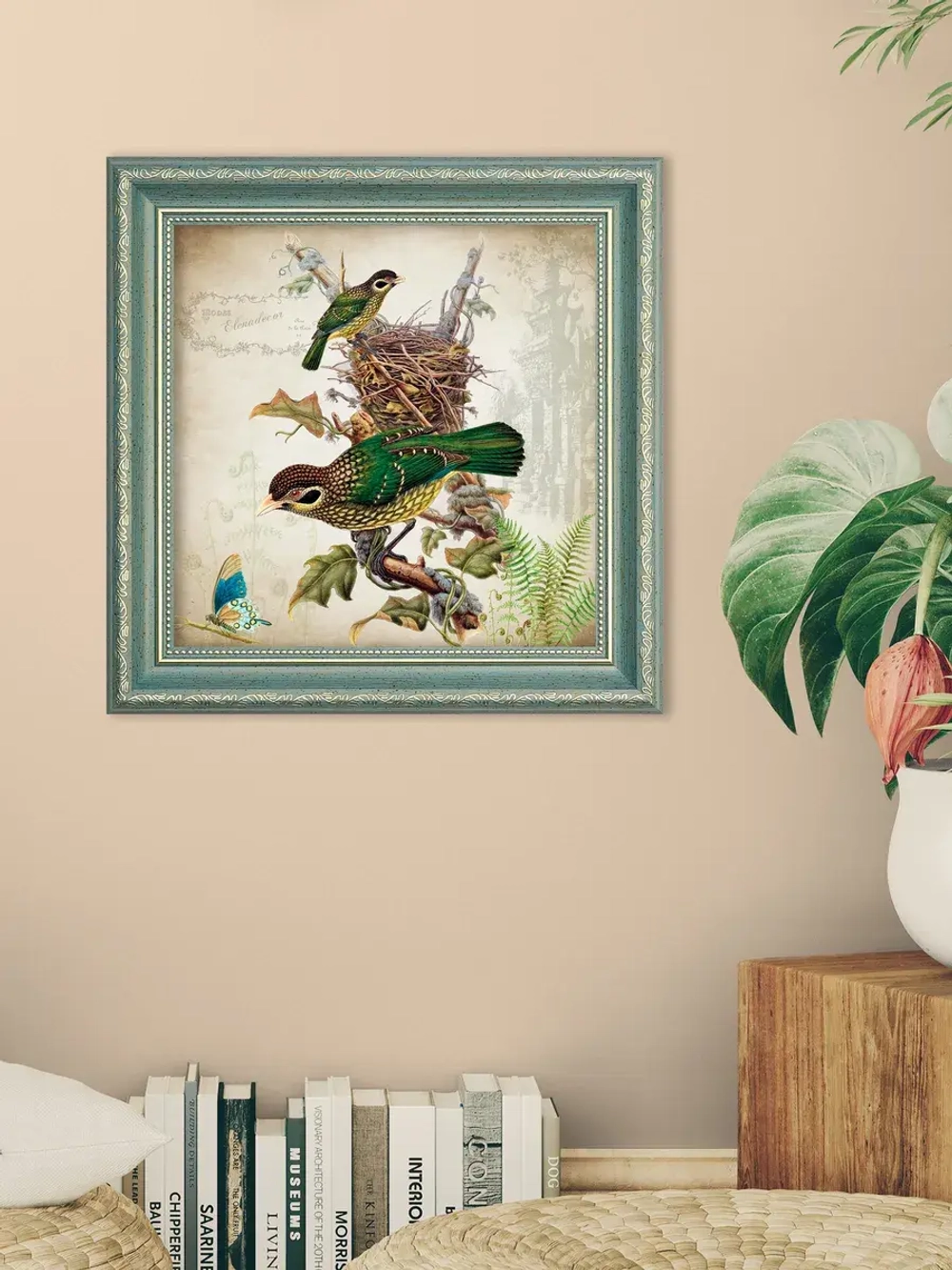 Картина на стену интерьерная на холсте 25*25 см