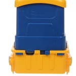 Настольная лампа «Sweet - Паровоз» LED 10*5*21 см, USB 5v 3w, Синий/желтый