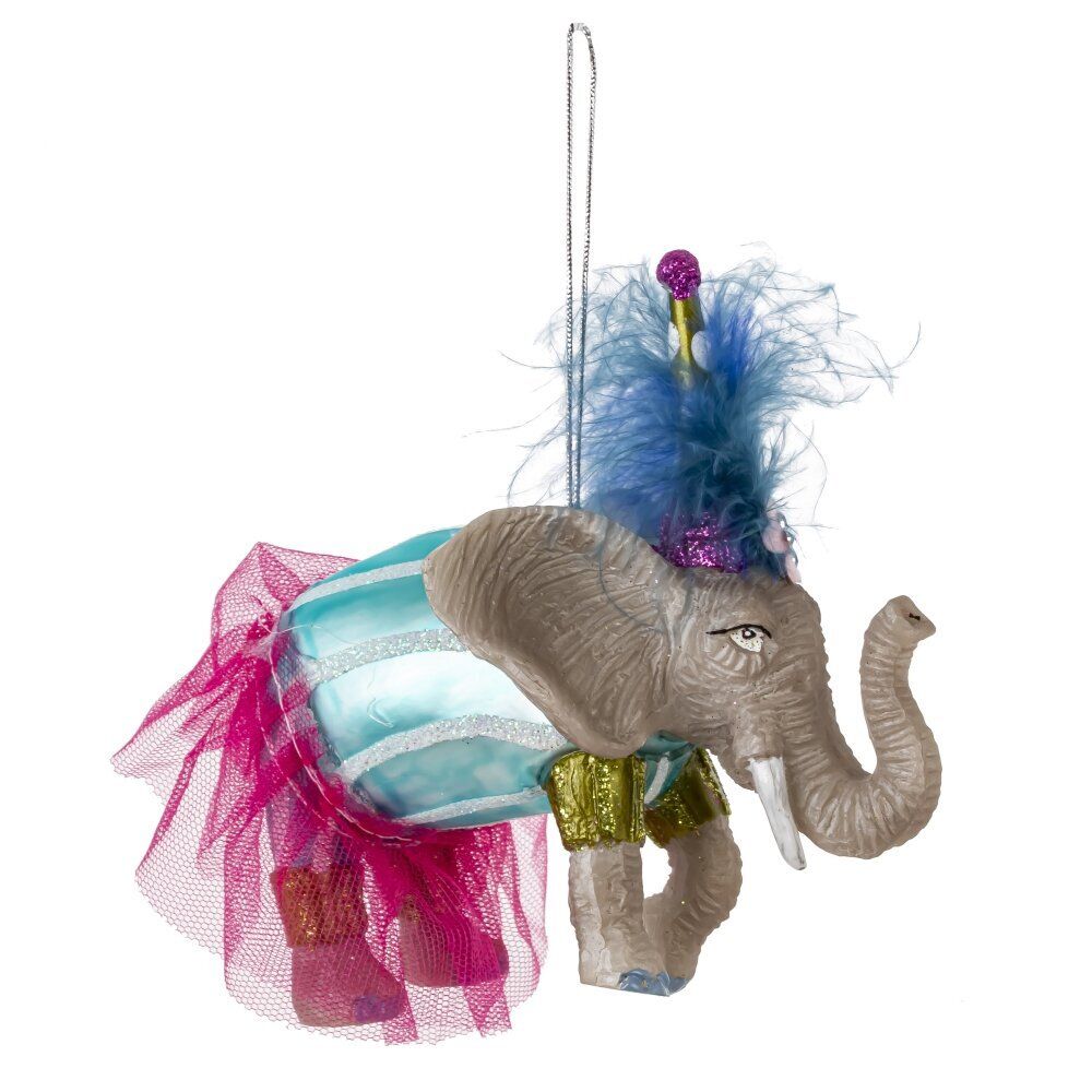 GAEM Украшение новогоднее "Слон", L11 W7 H11,5 см