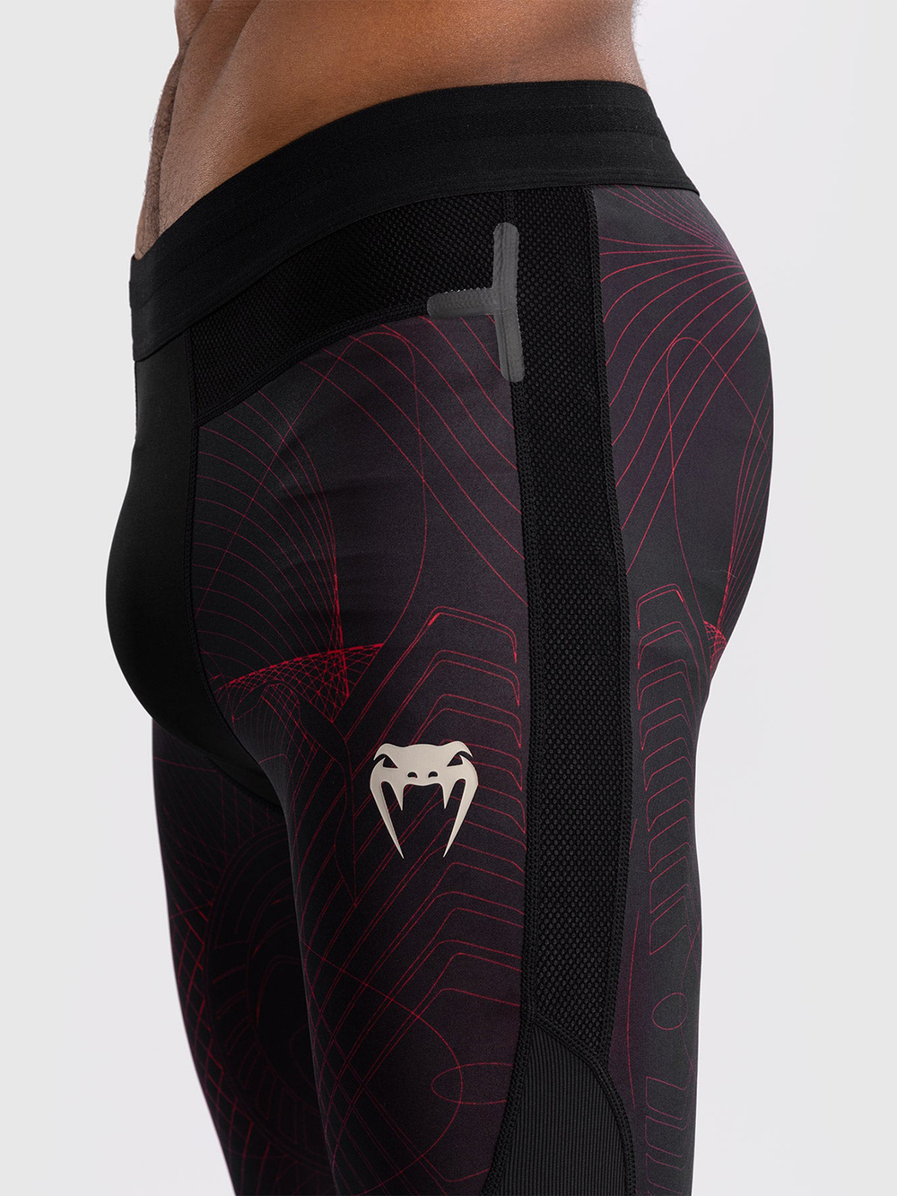 Тайтсы Venum G-Fit Air Deep Black/Fire Red