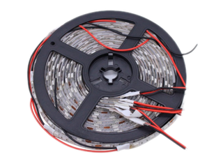 Светодиодная полоса 5м 5050 КРУПНЫЙ крист 1Mх5шт КРАСНАЯ 12V (LED-TAPE-12V-5M1M-RED)