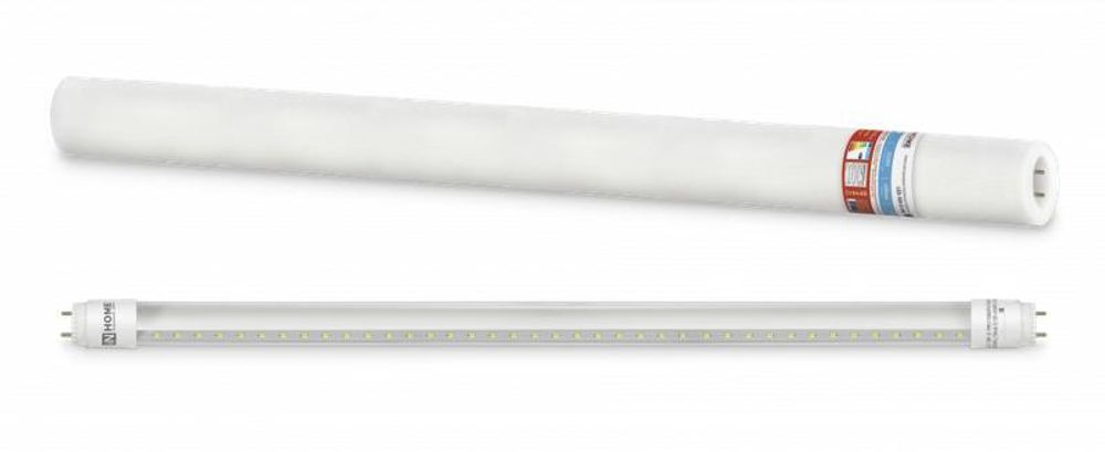 Лампа светодиодная LED-T8R-П-PRO 10Вт линейная прозрачная 6500К холод. бел. G13R 1000лм 230В 600мм поворотн. IN HOME 4690612030944 Лампа светодиодная LED-T8R-П-PRO 10Вт линейная прозрачная 6500К холод. бел. G13R 1000лм 230В 600мм поворотн. IN HOME 4690612030944