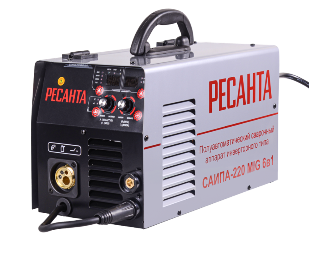 Сварочный полуавтомат Ресанта САИПА-220 (MIG/MAG)
