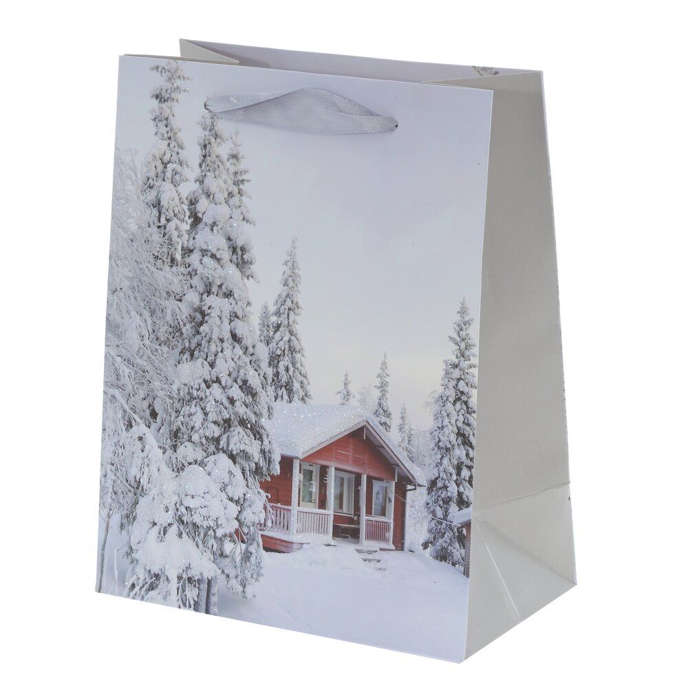 GAEM Пакет подарочный (бумага, плотность 210г/м2, блок микс 12шт), L18 W10 H23 см, 4в.