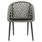 Плетеный стул Sverre, серый