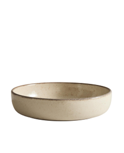 Zara Home набор столовой посуды из каменной керамики, цвет бежевый, 27.4 см