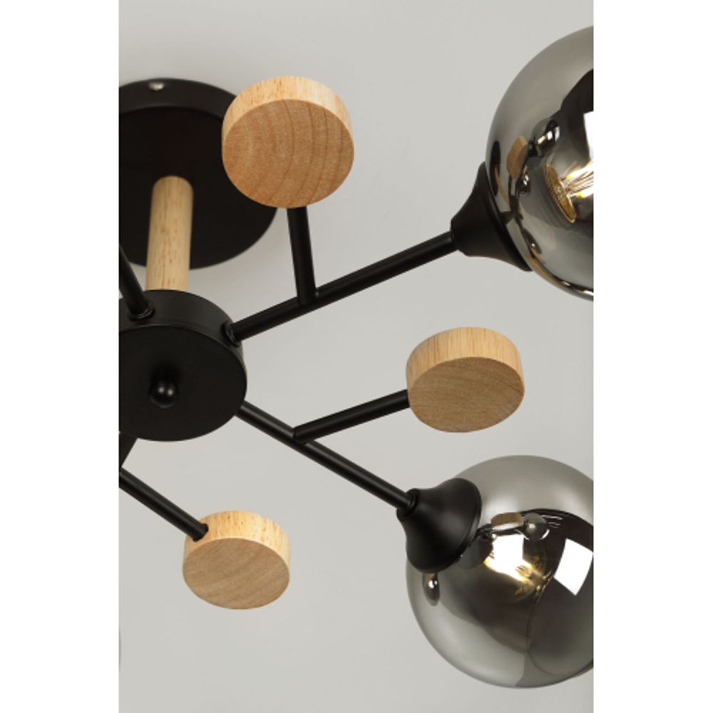 Люстра Rivoli Elouisa 9181-305 5 х Е27 60 Вт модерн | Rivoli