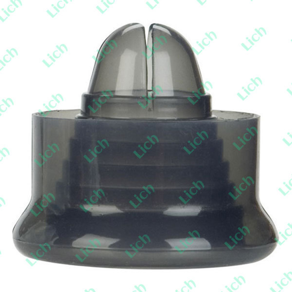 Универсальная насадка для помпы серая из силикона