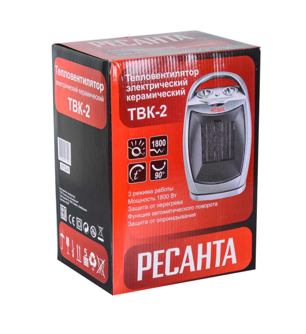 Тепловентилятор РЕСАНТА ТВК-2