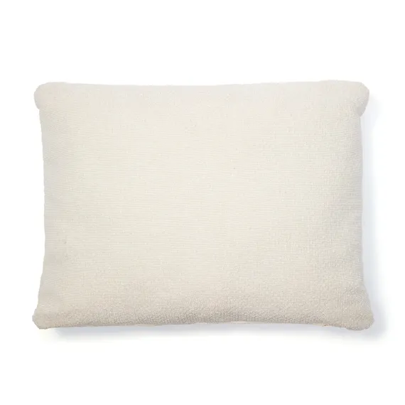 Подушка декоративная Martina из шенилла цвета экрю, 47 x 36 см