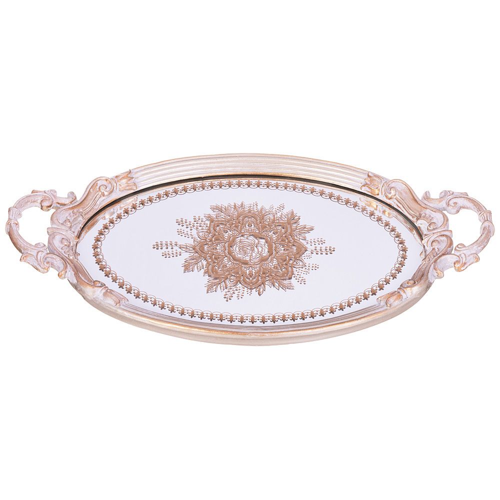 ПОДНОС ДЕКОРАТИВНЫЙ 40.8*22.9*4.4CM