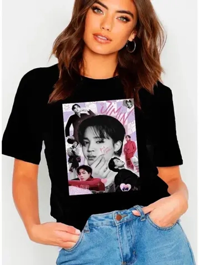 Футболка женская с принтом BTS