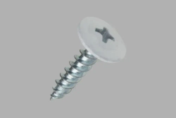 Саморез с прессшайбой 4,2х16 белый RAL9003 острые 100шт.