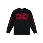 Misanthrope LS Tee / Черно-красный