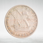 Portugal, 5 Escudos, 1968, VF