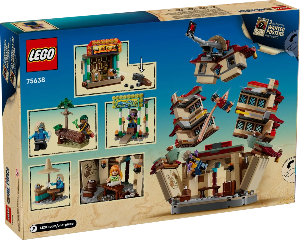 Конструктор LEGO One Piece 75638 Битва в парке Арлонг