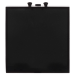 Вывод кабеля модульный "Avanti", "Черный квадрат", 2 модуля