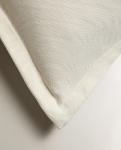 Zara Home наволочка декоративная из хлопка, экрю, 50x50 см