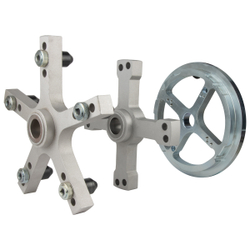 WDK-AB4054 Адаптер универсальный фланцевый для колес грузовых а/м (5-лучевой + 4-лучевой)