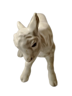 Фаянсовая статуэтка "Козленок" (ЗиК Конаково), 1952-1962 гг.