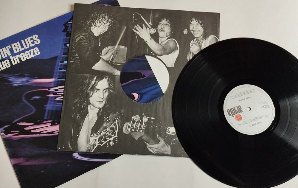 Винтажная виниловая пластинка LP Livin Blues Blue Breeze (Holland 1976)